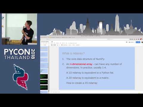 The near awesomeness of NumPy