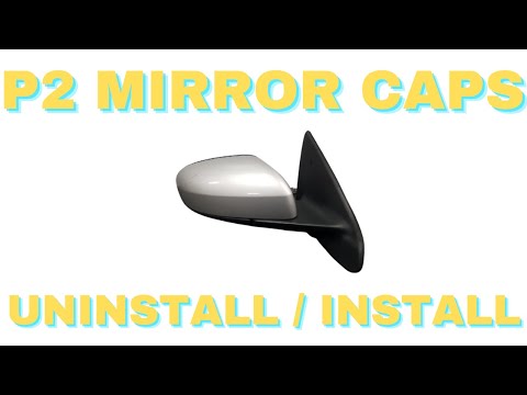 P2 Volvo Mirror Cap Install / Un-intsall
