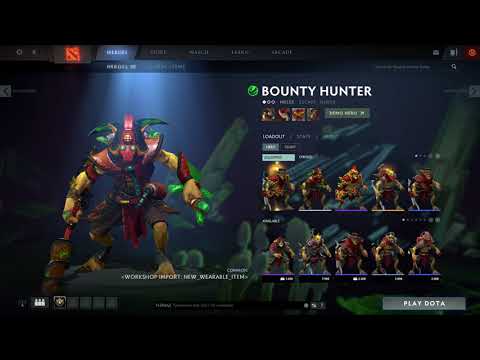 #Dota2 BountyHunter Set Deep Wanderer