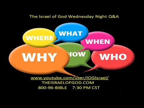 IOG - Wednesday Night Q&A 5/15/2024