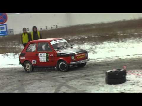 Rallysprint Myślenice - Ł.Ciapała / T.Ciapała - Fiat 126p