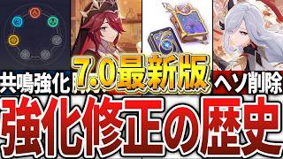 【Ver.7.0版】強化＆修正された歴史全まとめ