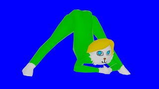 ジャックオーチャレンジをするブリリくんBB素材＋使用例