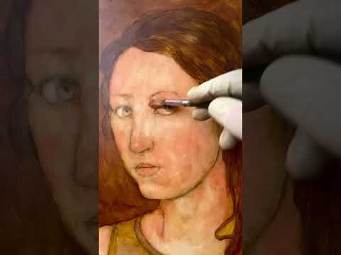 Unlock the Leonardo DaVinci painting technique of evolving your drawing into a painting. 