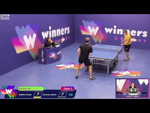 Winners League 23.10.21 Riabko Artem - Kuzmyn Serhii 15:30