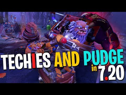 Told You Techies & Pudge is Strong in 7.20 - DotA 2