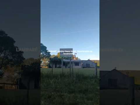 #Lambaré , camino Heavy Metal . Cam. de la Escuela entre Bañado de Rocha y escuela n° 85 Cañas ,  🇺🇾