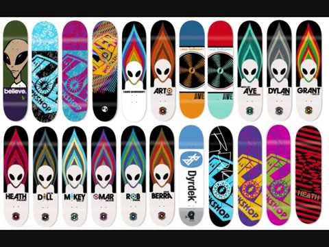 TOP ALIENWORKSHOP SKATEBOARDS
