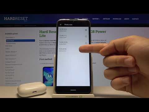 How to Change Camera Aspect Ratio in MOTOROLA Moto G8 Power Lite – Adjust Camera Options
