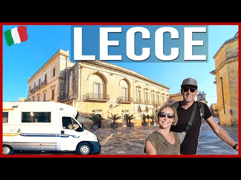 WE ATE A LOT IN LECCE (This City is INCREDIBLE) // Van Life Italy