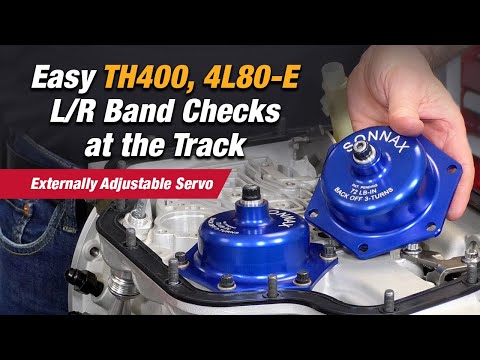 Easy TH400 & 4L80-E Low/Reverse Band Checks at the Track with Sonnax