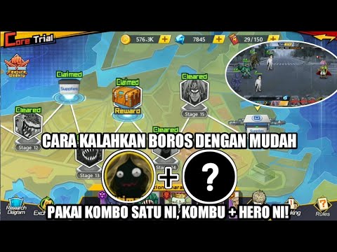 KOMBO PALING BAGUS UNTUK TRIAL CORE/TRIAL INTI || ONE PUNCH MAN THE STRONGEST MAN