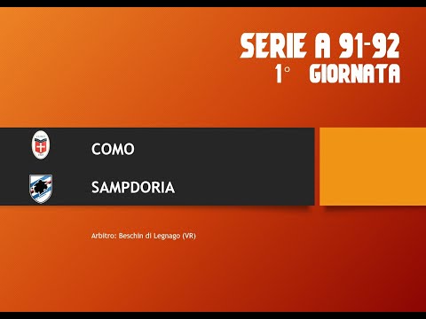 immagine di anteprima del video: Old Subbuteo: Serie A 91/92 - 1°Como-Sampdoria