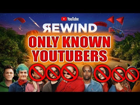 YouTube Rewind 2018 but without all the unknown YouTubers