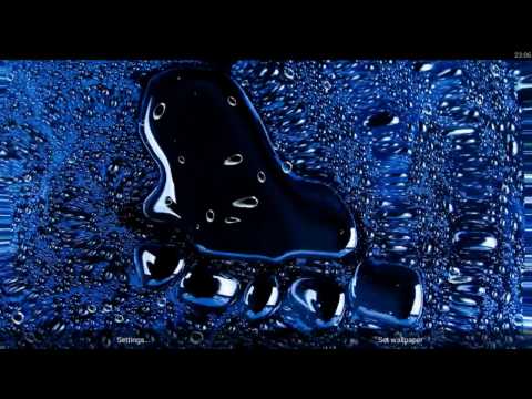 Water Drops Live Wallpaper Video