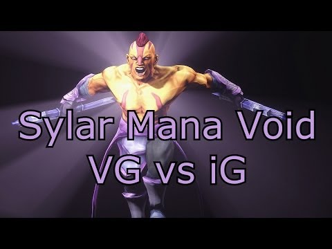 Dota 2 - Sylar's amazing lvl 1 Mana Void vs iG @ HyperX D2L