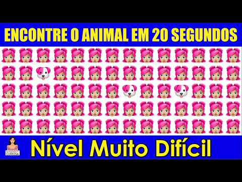 Find the EMOJI in 20 SECONDS - Easy, Medium and Hard Level [ Incredibly Curious ]