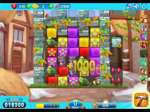 Pet Rescue Saga level 218 HARD no boosters 😈 ►TOBIAS DEAMON◄