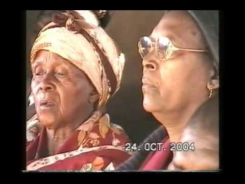 OLESENG SHUPING PREACHING AT HIS CHOIR MEMBER'S FUNERAL