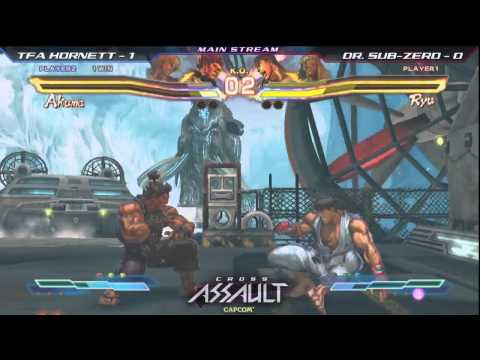 TFA Hornett vs Dr. Sub-Zero - Cross Assault - Day 2 Elimination Match - Street Fighter X Tekken