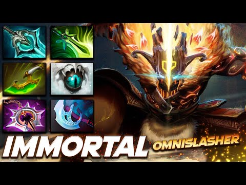 Juggernaut Immortal Omnislasher Blademaster - Dota 2 Pro Gameplay [Watch & Learn]
