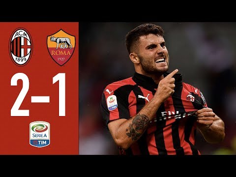 Highlights AC Milan 2-1 Roma - Matchday 3 Serie A 2018/2019