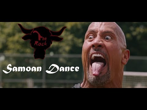 WWE THE ROCK Maori Haka Dance!!!!!!!!! || 2018||