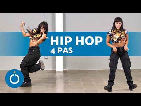 APPRENDRE à danser le HIP-HOP chez SOI (4 PAS de BASE) 🎼 Hip-Hop pour débutants