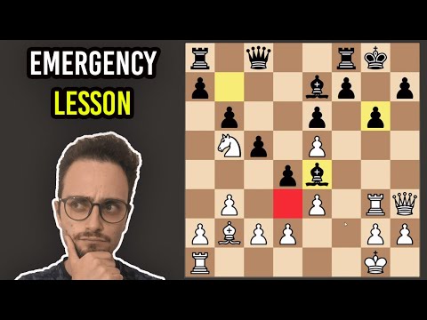 EMERGENCY Lesson from IM Levy Rozman/GothamChess (Chess)