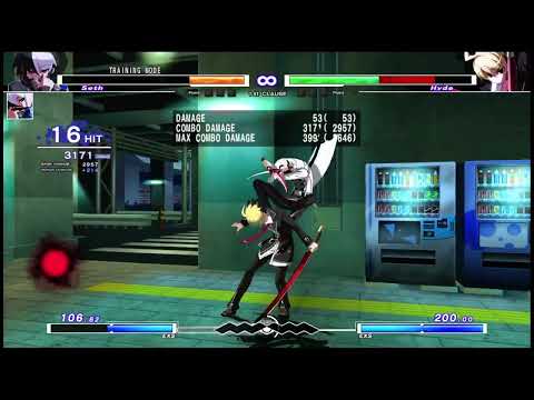 UNDER NIGHT IN-BIRTH Exe:Late[cl-r] Seth Combo