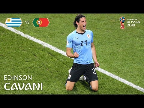 Edinson CAVANI Goal  - Uruguay v Portugal - MATCH 49