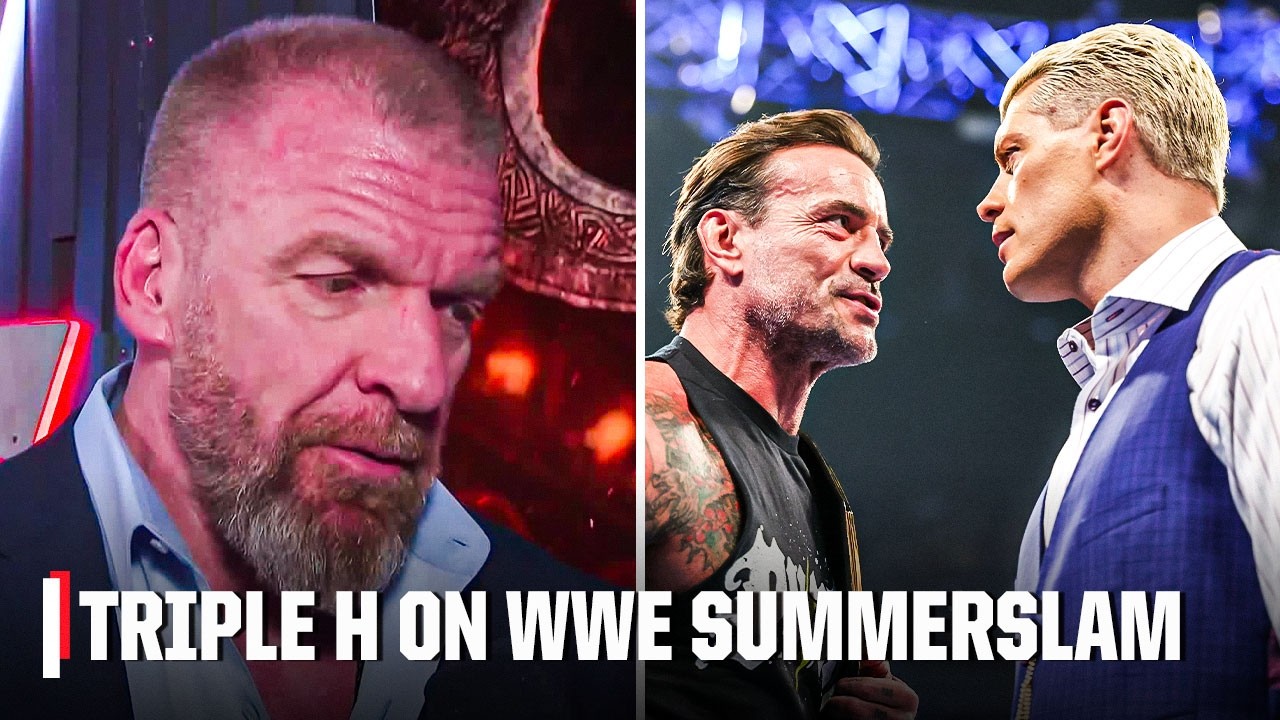 ‘The best of the best!’ Triple H on CM Punk vs. Cody Rhodes and the 2026 WWE SummerSlam matchups