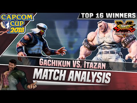 SFV AE Match Analysis: Capcom Cup 2018 TOP 16 - Gachikun vs. Itabashi Zangief