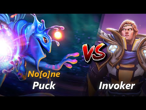 No[o]ne mid Puck vs Invoker | First 10 minutes