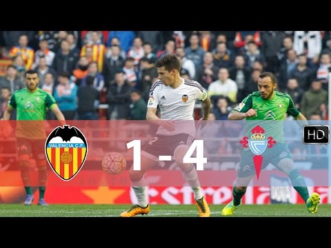 Valencia vs Celta Vigo | 1 - 4 | All Goals & Highlights ||HD|| 03/01/17