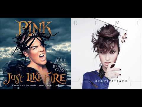 Heart Like Fire (Mashup) - P!nk & Demi Lovato