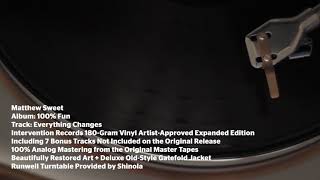 Matthew Sweet&#39;s Everything Changes 1 Minute Intervention