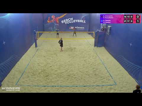 09:55 A. Antonenko / D. Svyrydenko - A. Zabuha / M. Kyselov 06.01.2023 | Winners Beach Volleyball