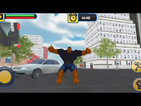 Incredible Monster Hero Crime City Fighting Battle | Hulk City Battle Street Fight - GamePlay HD
