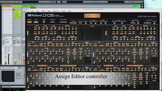 Video thumbnail for Roland D-05 Editor and D-50 Midi Editor Controller VST/ Standalone by mller30161
