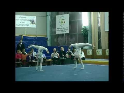 Senior Women´s Pair - Ukraine - Balance Routine - Vinnytsia 2013