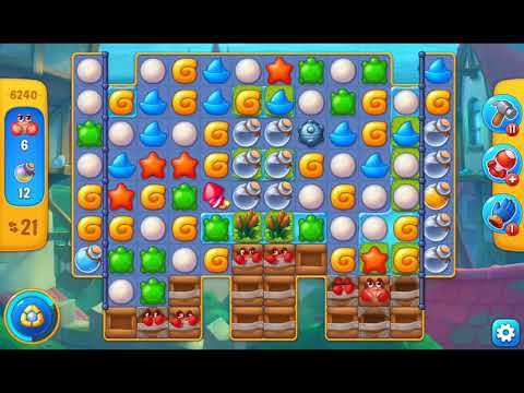Fishdom 2021 - Level 6240   #playrix #fishdom #gaming