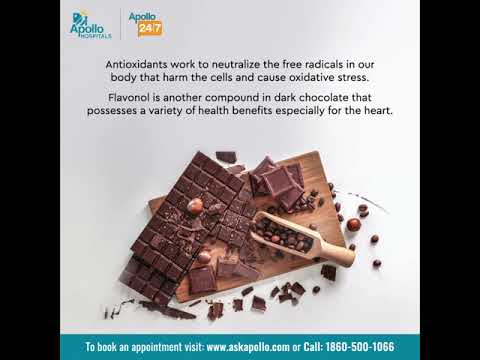 Is Dark Chocolate Healthy? | How much dark chocolate should you eat in a day? | Apollo Hospitals