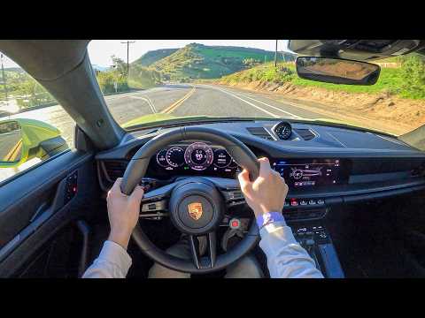 2025 Porsche 911 Carrera S  (992.2) - POV Morning Drive (Binaural Audio)