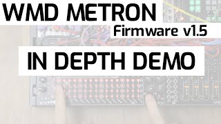 Video thumbnail for WMD Metron - Firmware update 1.5 -  In depth overview by WMDevices