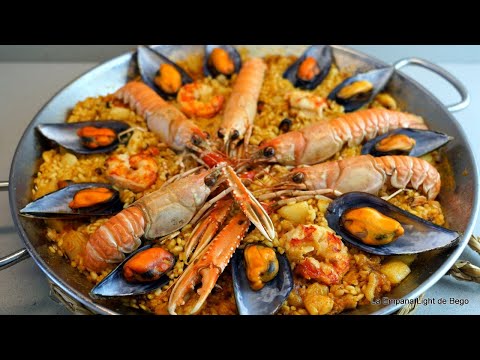 Paella de Marisco paso a paso con trucos y medidas para que salga perfecta