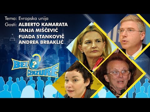 BEZ CENZURE: EU - Alberto Kamarata, Tanja Miščević, Fuada Stanković i Andrea Brbaklić