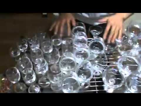 グラスハープでマリオをクリアしてみた [Glass harp - Mario]