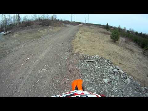 Ktm 144 sx first ride gopro