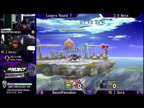 Blacklisted PM LR6: BaconPancakes (Fox) vs. YG | Sora (Marth)